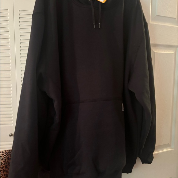 CARHARTT MALE BLACK HOODIE. - Picture 4 of 5